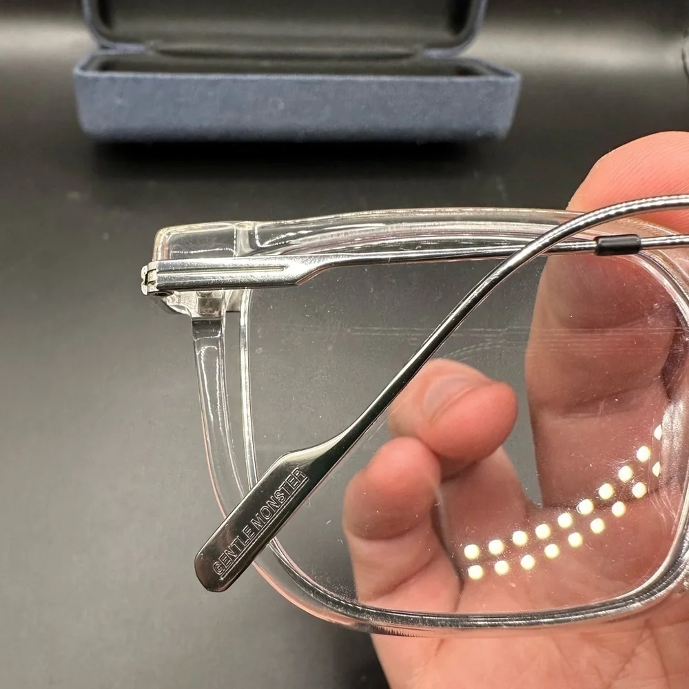 Gentle Monster Titanium Blue Light Blocking Readers